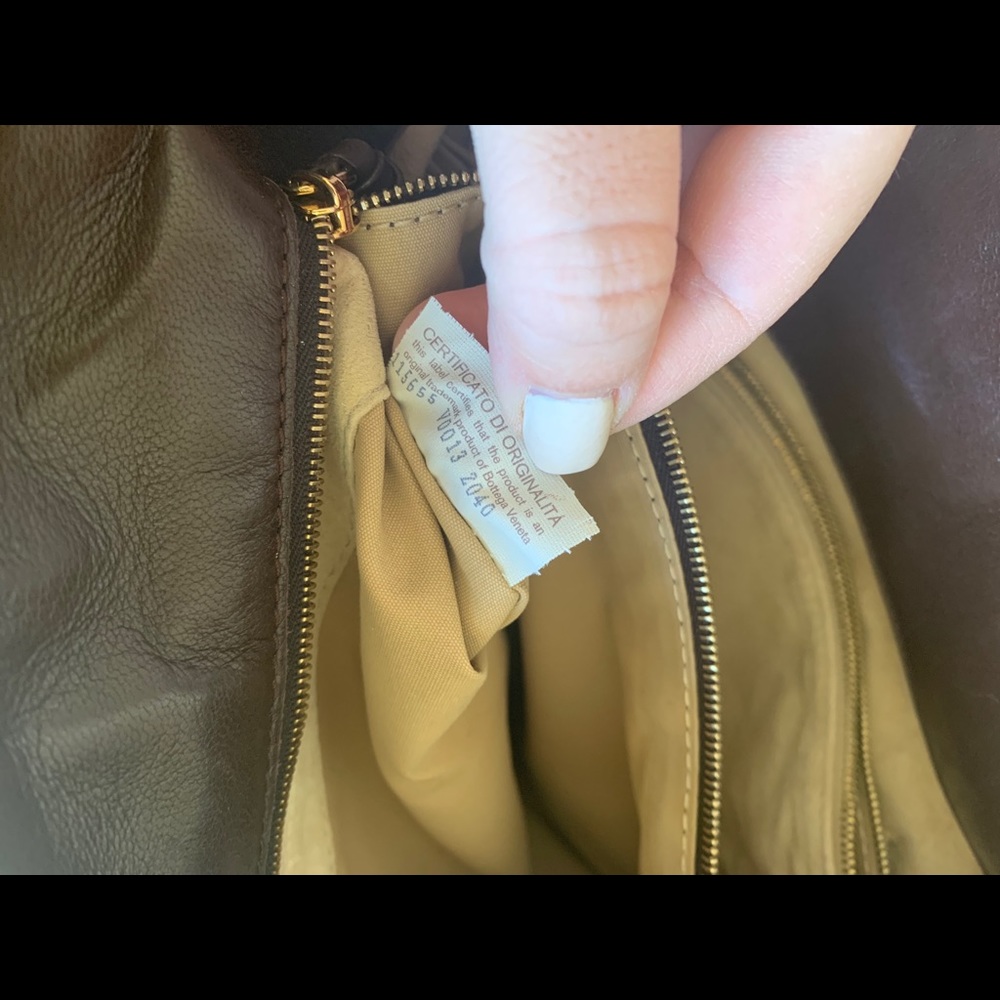 SOLD ✨Bottega Veneta Intrecciato Brown Bag - Picture 9 of 13